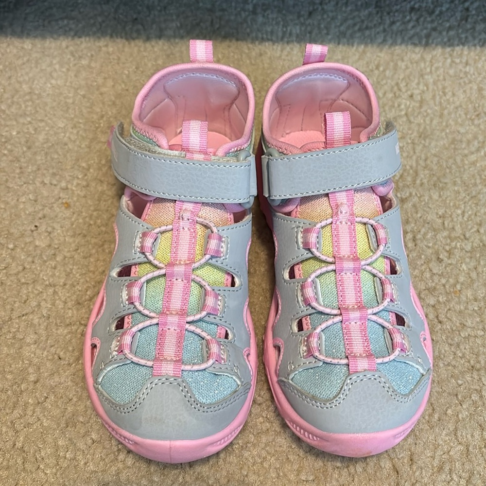 Merrell Pink and Gray Sandals